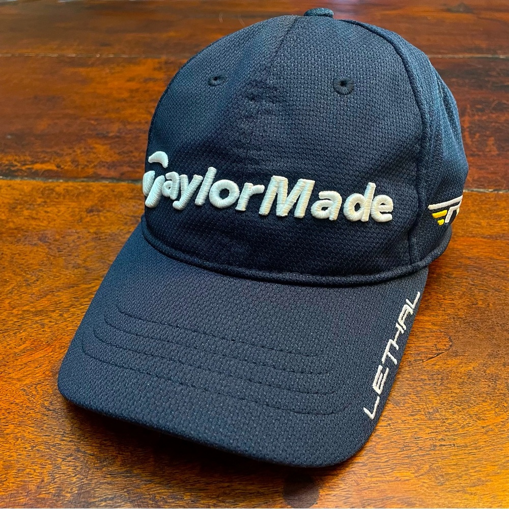 TaylorMade Navy Blue with Buckle Adjustable Strap Golf Cap
